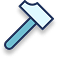 A hammer