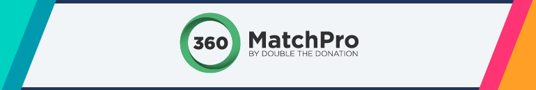 360MatchPro is the top Blackbaud partner for matching gifts.