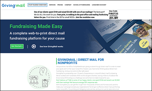 GivingMail is one of our favorite nonprofit consulting firms.