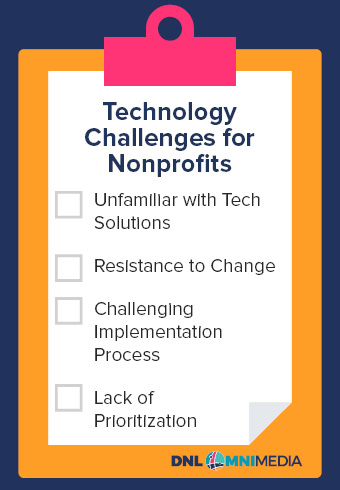 Explore the following tech challenges associated with nonprofit technology.