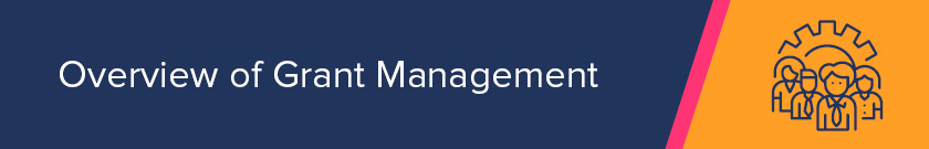 This section contains an overview of grant management.