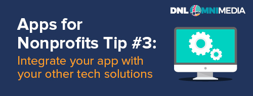 This is our third tip with regards to apps for nonprofits.