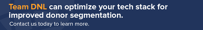 Contact Team DNL today for assistance with your team's donor segmentation.