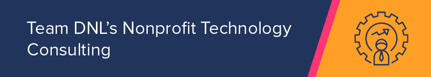 These are Team DNL's nonprofit technology consulting services.