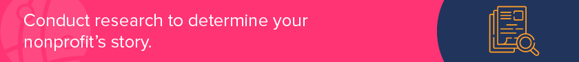 Conduct research for effective nonprofit branding.