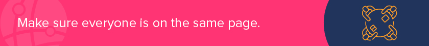 Make sure everyone is on the same page with your nonprofit branding.