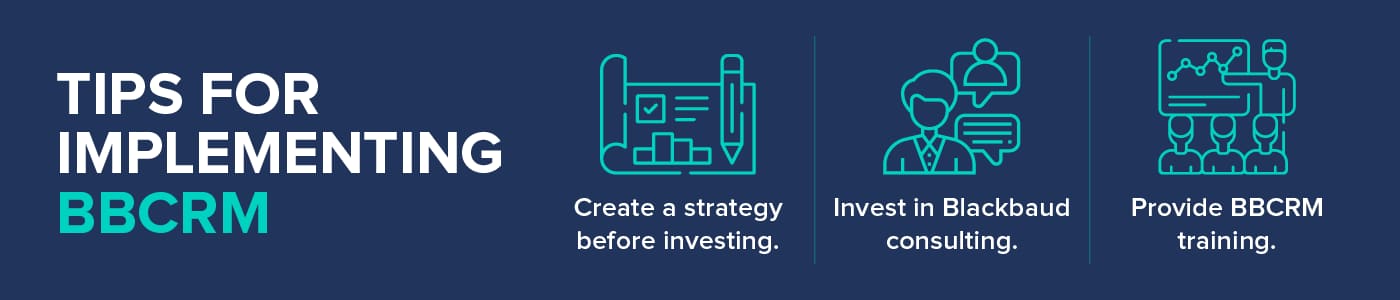 Tips for implementing BBCRM