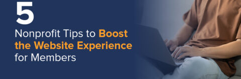 Feature image for our post about boosting the website experience for members