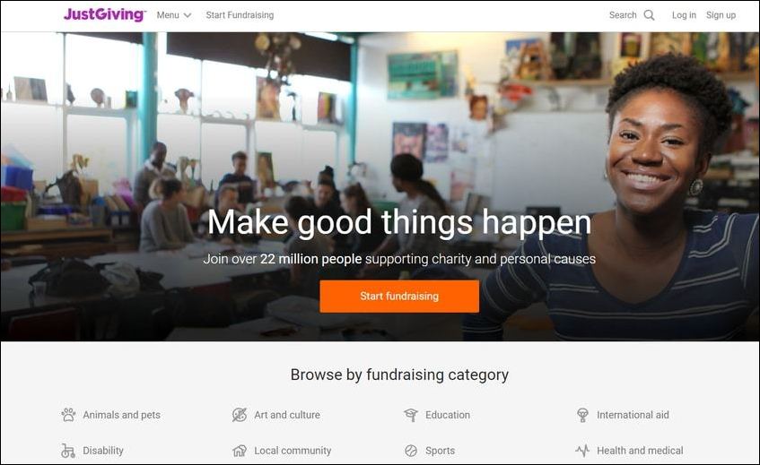 Blackbaud peer-to-peer fundraising powered by JustGiving is a powerful choice for mid-sized organizations.