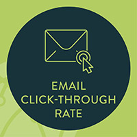 Measure your nonprofit's email click-through rate as part of your data analysis to see how engaging your emails are.
