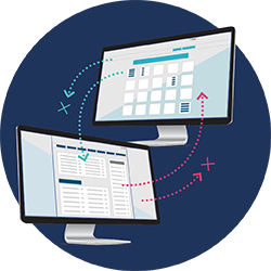 Work with a nonprofit strategy consultant who understands your software platforms and can develop a working integration.