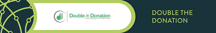 Double the Donation is the top nonprofit technology solution for matching gifts.