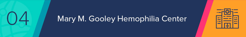 The Mary M. Gooley Hemophilia Center has a top nonprofit site with high-quality educational materials.